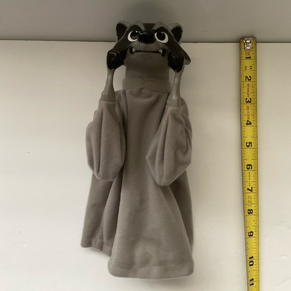 Disney Store Incredibles 2 Racoon Puppet with Sounds